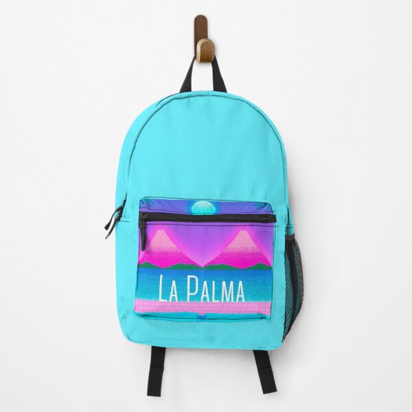 Item preview, La Palma at night (Vaporwave Neon Colors Edition) designed and sold by asanaworld.
