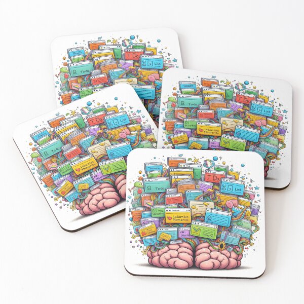 Item preview, My Brain Has Too Many Tabs Open designed and sold by Anupios.