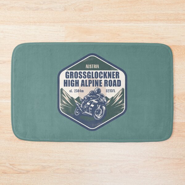 Item preview, Grossglockner High Alpine Road Austria Motorcycling Mountain Design designed and sold by CynthiaGraphics.