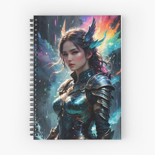 Item preview, Glowing Valkyrie - Norse Mythology designed and sold by ByteyCreatives.