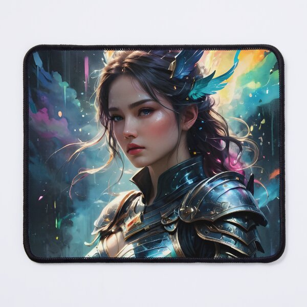 Item preview, Glowing Valkyrie - Norse Mythology designed and sold by ByteyCreatives.