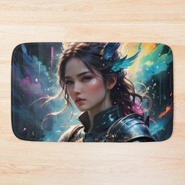 Item preview, Glowing Valkyrie - Norse Mythology designed and sold by ByteyCreatives.