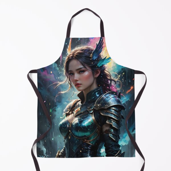 Item preview, Glowing Valkyrie - Norse Mythology designed and sold by ByteyCreatives.