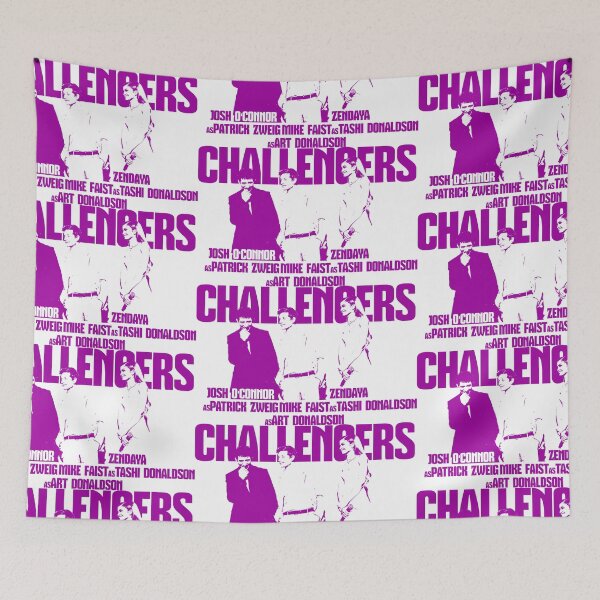 Artikelvorschau, CHALLENGERS: Dynamisches Grafikdesign inspiriert vom Tennisfilm 2024 entworfen und verkauft von ironpalette.