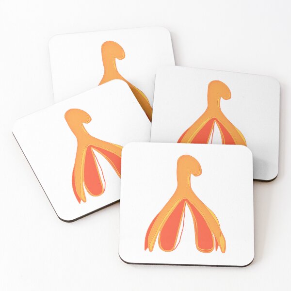 Item preview, Orange clitoris designed and sold by Atticus88.