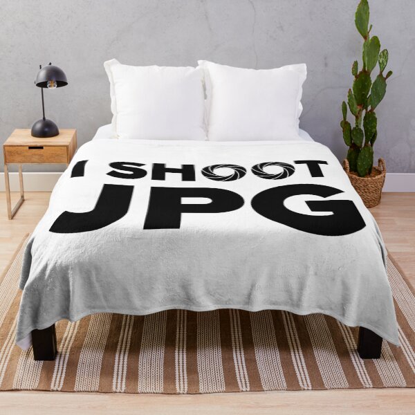 Item preview, I Shoot JPG V1 (Black Text) designed and sold by STUDIO-72.