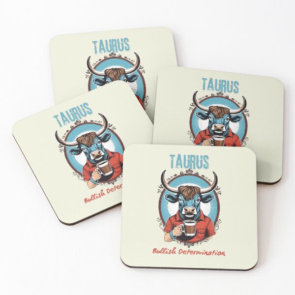 Item preview, "Taurus: Bullish Determination, Espresso-fueled Inspiration!"Taurus zodiac by CallisC Arts ⭐⭐⭐⭐⭐ designed and sold by CallisC-Arts.