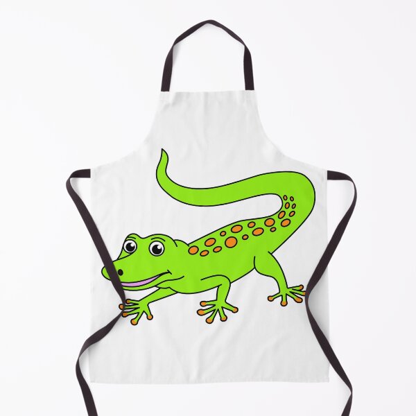 Item preview, Cute Happy Green Gecko Lizard animal designed and sold by micarto.