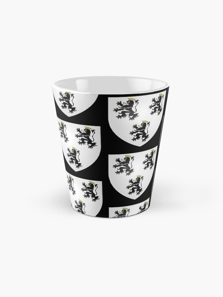 Alternate view of French France Coat of Arms 0888 Blason Charles de Hallwin v v Mug