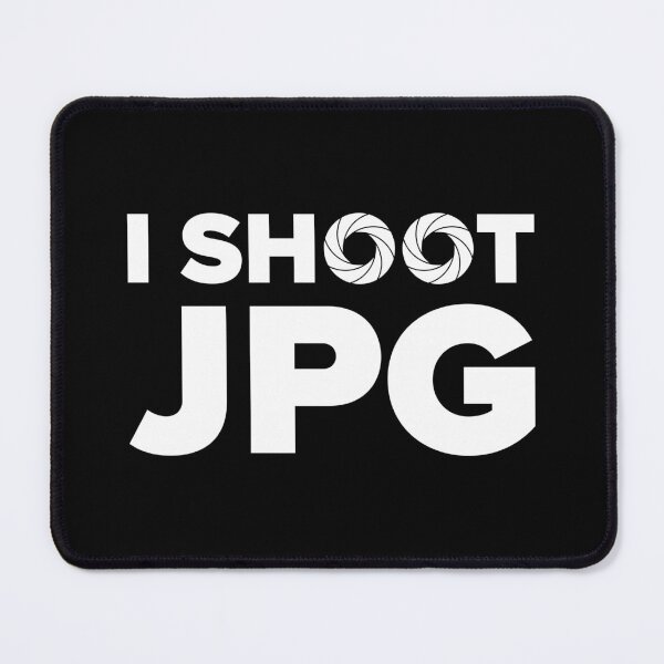 Item preview, I Shoot JPG V1 (White Text) designed and sold by STUDIO-72.