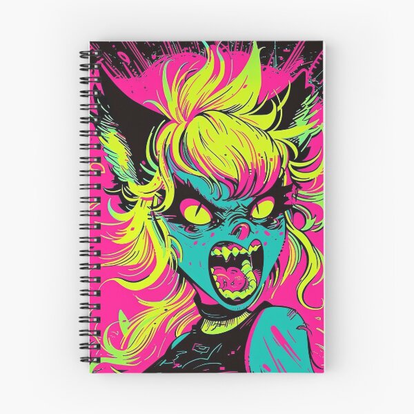 Item preview, Neon Nihilist Shrieker designed and sold by Retro Type.