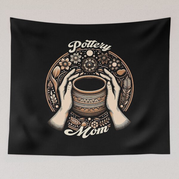 Item preview, Pottery Mom - Hilarious T-Shirt Gift for Moms Who Love Clay  designed and sold by JUSTBEELEGANT.