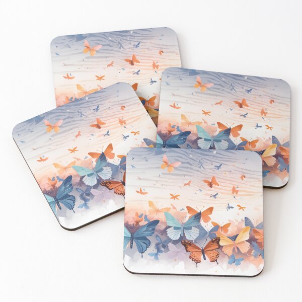 Item preview, Butterfly pattern for clothing printing designed and sold by Artkitokri.