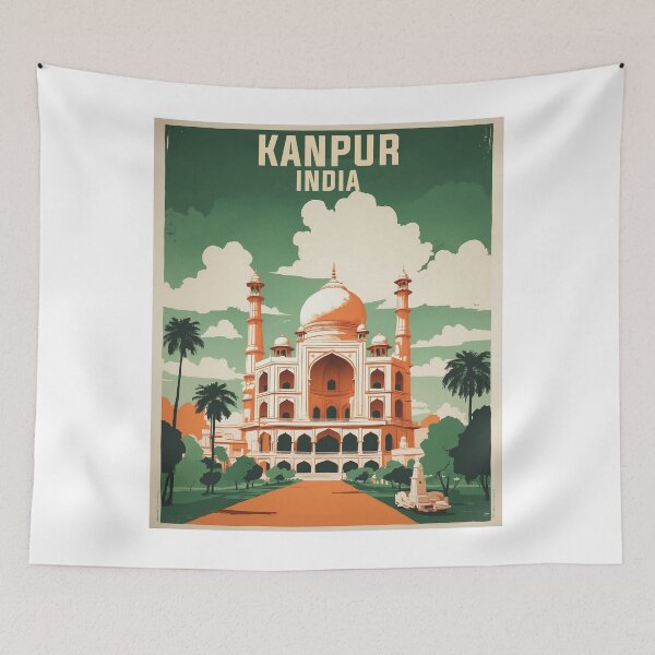 Artikelvorschau, Kanpur Indien Vintage Reisetourismus entworfen und verkauft von TravelersGems.