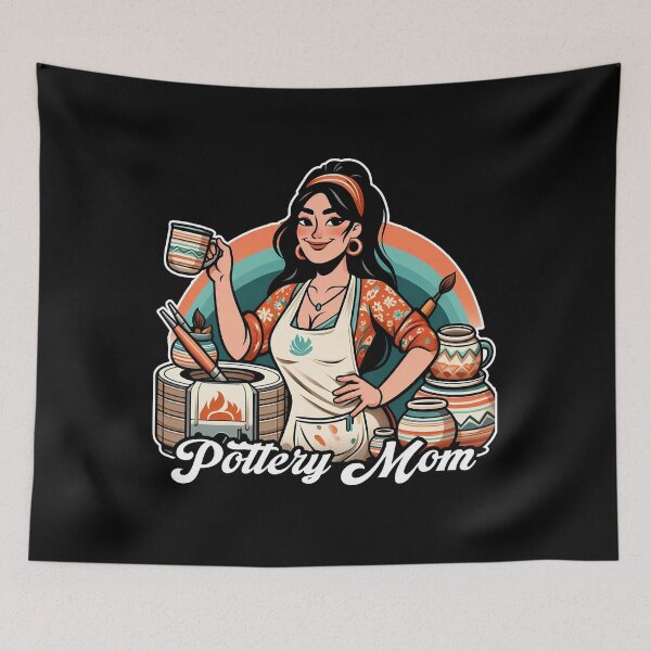 Item preview,  Pottery Mom - Funny Mothers day gifts for moms who love pottery designed and sold by JUSTBEELEGANT.