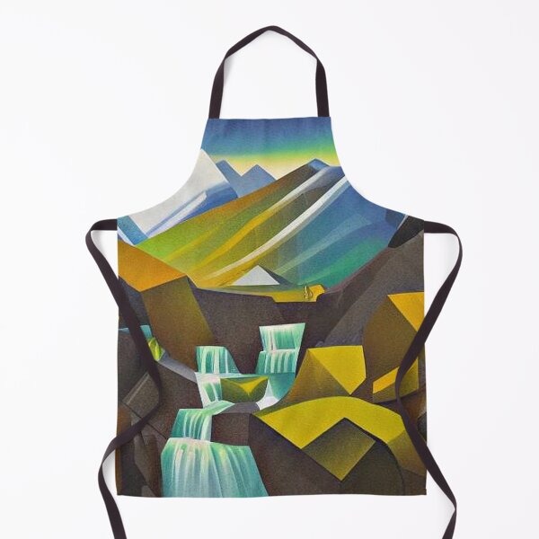 Item preview, Landscape with waterfall 1 designed and sold by George Hutton Hunter.