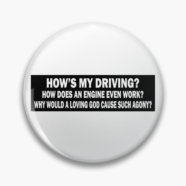 Item preview, How Am I Driving? Funny designed and sold by fanky-bumper.