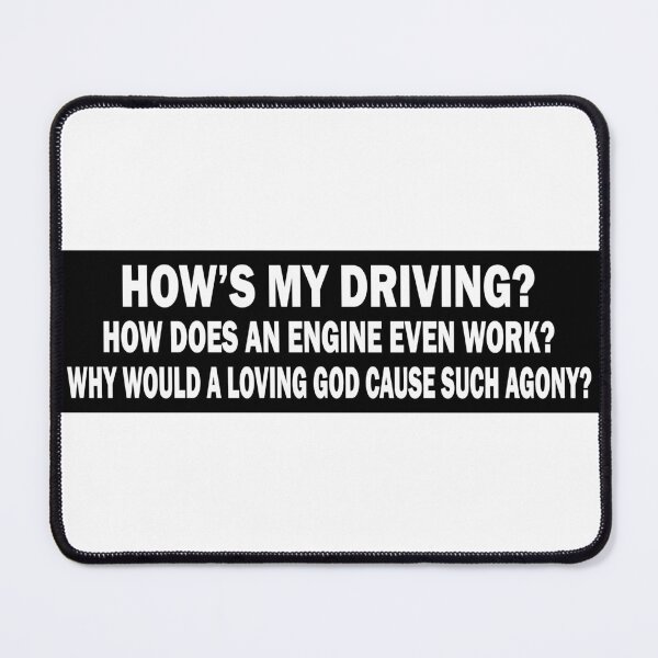 Item preview, How Am I Driving? Funny designed and sold by fanky-bumper.