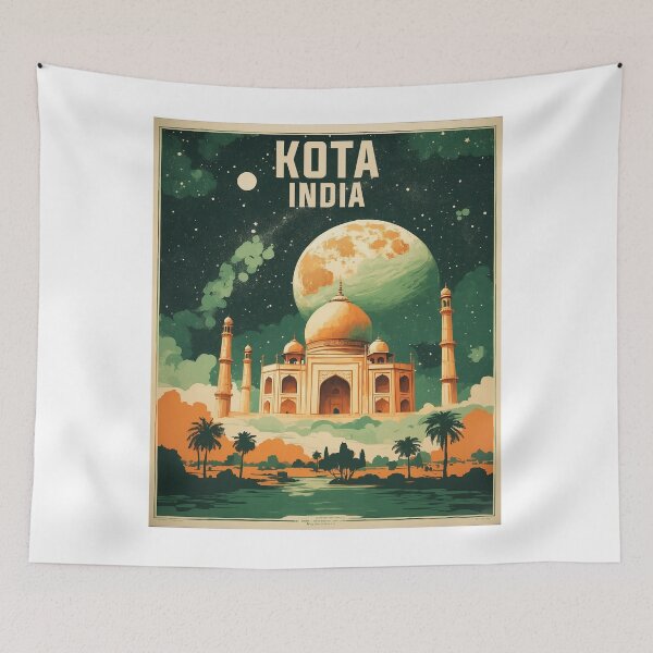 Item preview, Kota India Vintage Travel Tourism  designed and sold by TravelersGems.