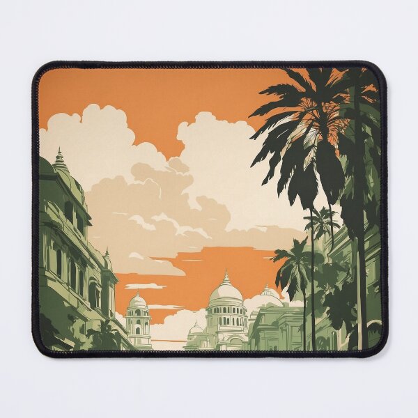 Item preview, Kolkata India Vintage Travel Tourism  designed and sold by TravelersGems.