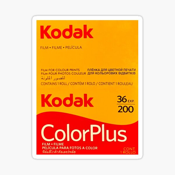 Artikel-Vorschau von Kodak Filmaufkleber, designt und verkauft von alienXpegasus.