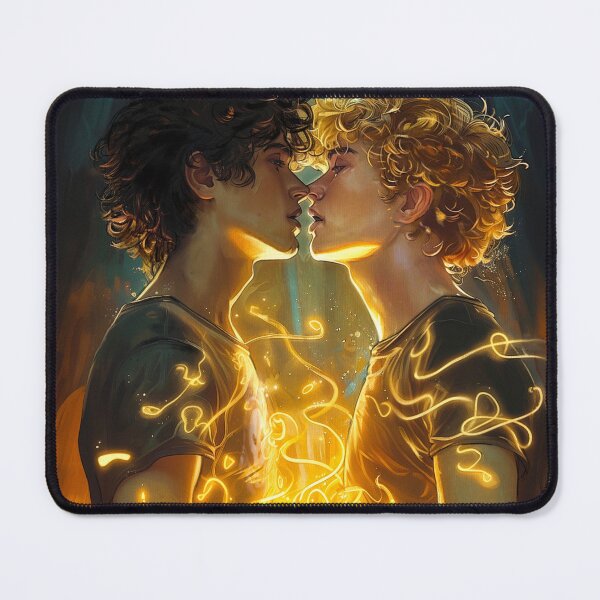 Item preview, Percy Jackson Will & Nico kiss designed and sold by NinjadesignShop.