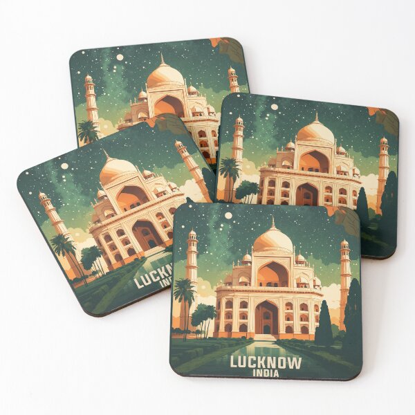 Item preview, Lucknow India Vintage Travel Tourism  designed and sold by TravelersGems.
