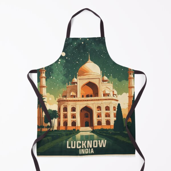 Item preview, Lucknow India Vintage Travel Tourism designed and sold by TravelersGems.