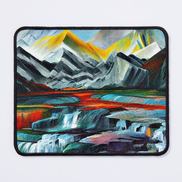 Item preview, Landscape with waterfall 5 designed and sold by George Hutton Hunter.