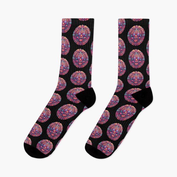 Item preview, Kawaii Cute Tiki Disc, Mayan Design, Pastel Goth designed and sold by Burn-Ego.