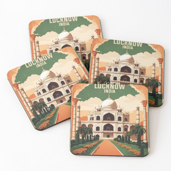 Item preview, Lucknow India Vintage Travel Tourism  designed and sold by TravelersGems.