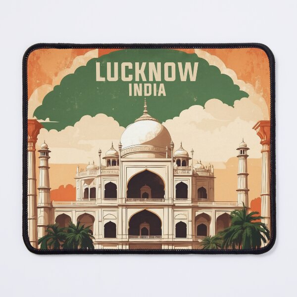 Item preview, Lucknow India Vintage Travel Tourism designed and sold by TravelersGems.