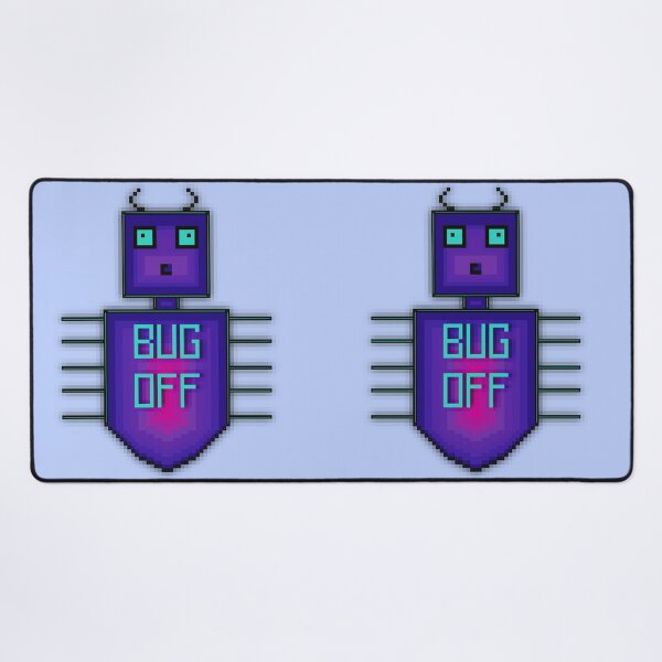 Item preview, Bug Off Pixelated bug from ByteMode designed and sold by ByteMode.