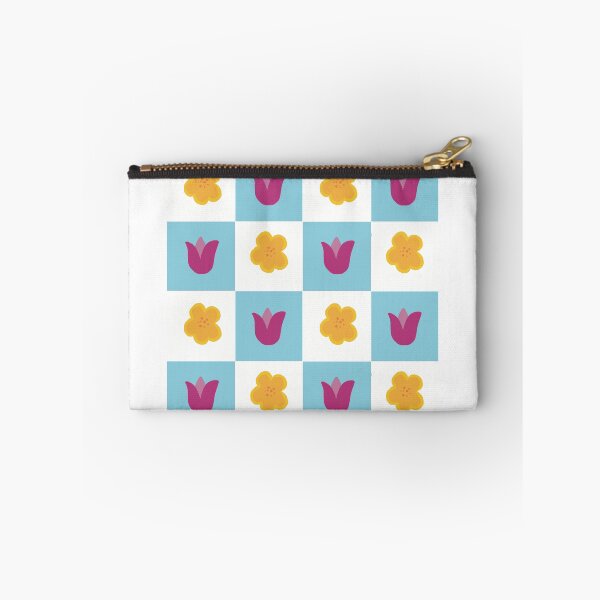 Item preview, Flower checked square designed and sold by Nic Warner.