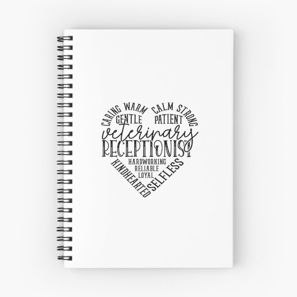 Item preview, Veterinary Receptionist Love designed and sold by TeesYouWant.