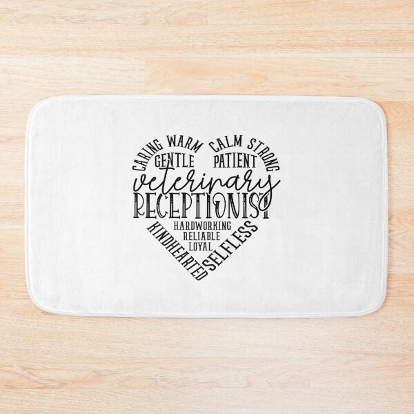 Item preview, Veterinary Receptionist Love designed and sold by TeesYouWant.