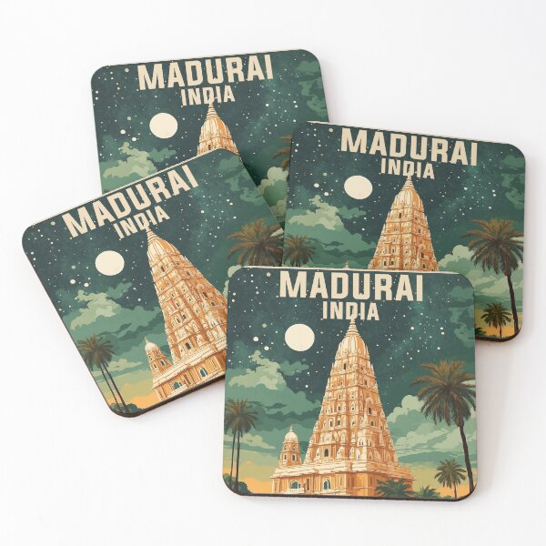 Artikelvorschau, Madurai Indien Vintage Reisetourismus entworfen und verkauft von TravelersGems.