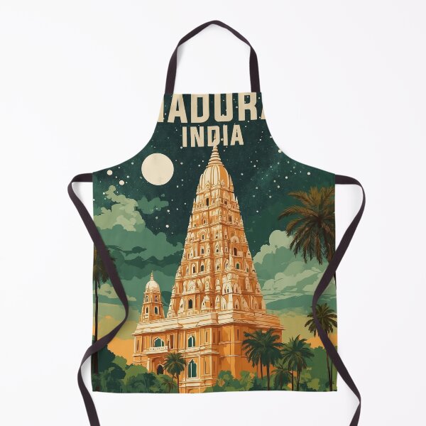 Artikelvorschau, Madurai Indien Vintage Reisetourismus entworfen und verkauft von TravelersGems.