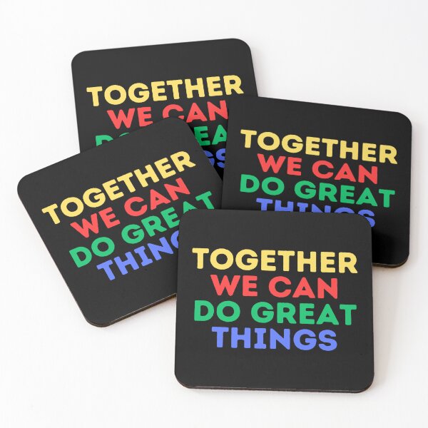 Item preview, Together We Can Do Great things (Mood Colors) designed and sold by MoodThreads.