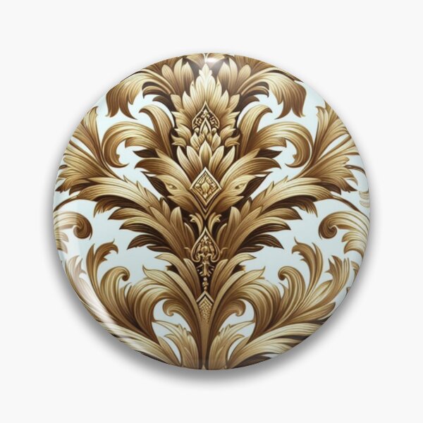 Item preview, Gold & Cream Damask designed and sold by DesignsByPrnces.