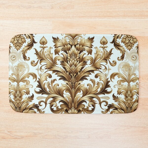Item preview, Gold & Cream Damask designed and sold by DesignsByPrnces.