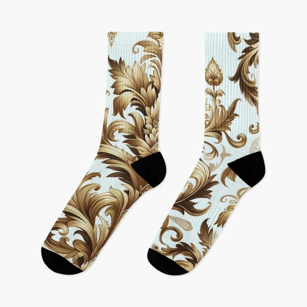 Artikelvorschau, Damast in Gold und Creme entworfen und verkauft von DesignsByPrnces.