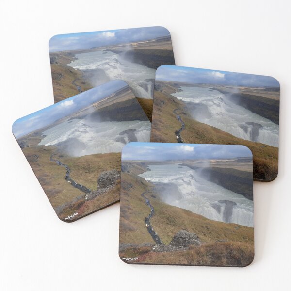 Item preview, Iceland Gullfoss Waterfall  designed and sold by VannyBeeArt.