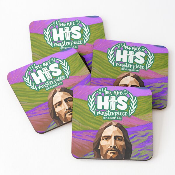 Item preview, Bible verses about strength - Ephesians 2:10 - Purple Blue Mountain Art designed and sold by SpartanDStore.