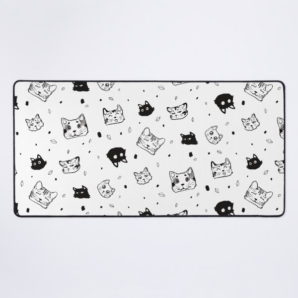 Cat Lovers collection: cats cats cats! Desk Mat