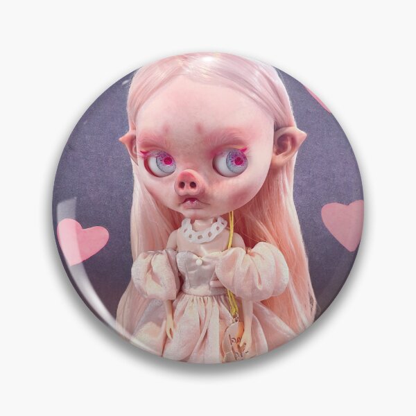 Item preview, Pinky custom Blythe doll. Exclusive, celebrate, hearts, Valentine  designed and sold by MashaPrilutzki.