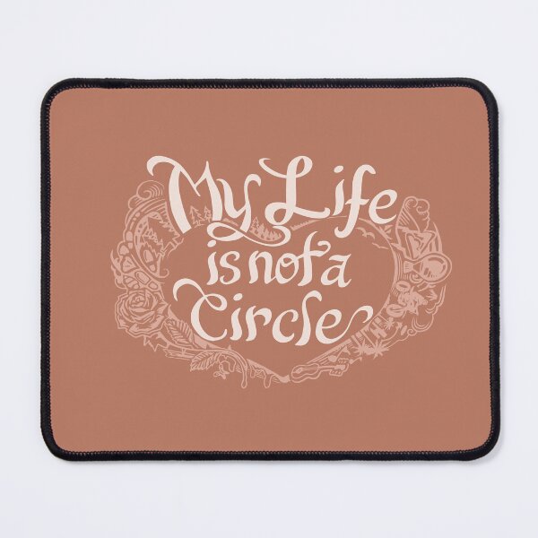 Item preview, My life is not a circle designed and sold by RodsArtPortal.