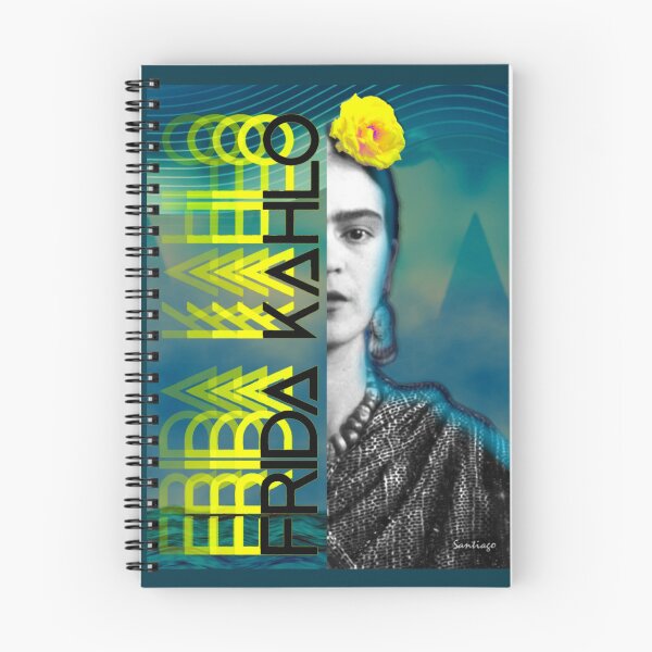 Item preview, Frida with Mountains - Some Color and B&W (Ver 8.5.2) designed and sold by Jorge Santiago Jiménez.