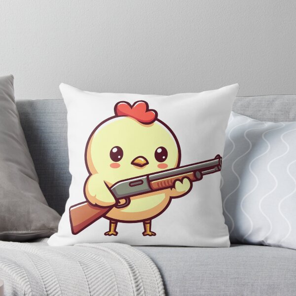 Item preview, Cute chick with shotgun designed and sold by SekoOne.