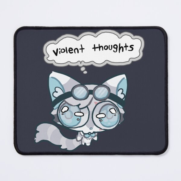Item preview, Violent thoughts designed and sold by Jasmine Kimpton.